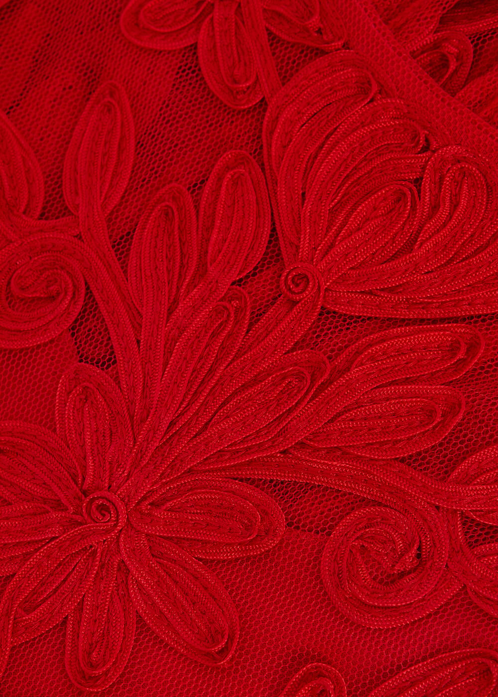 Navida Midi Dress Red