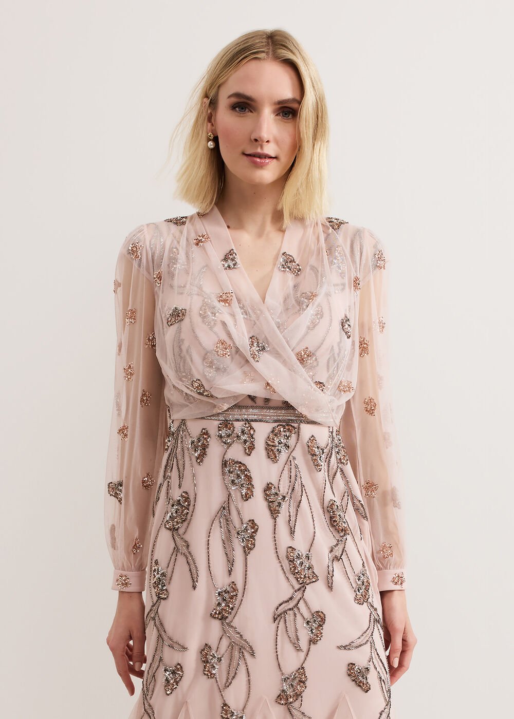 Evonne Cover Up Pale Pink
