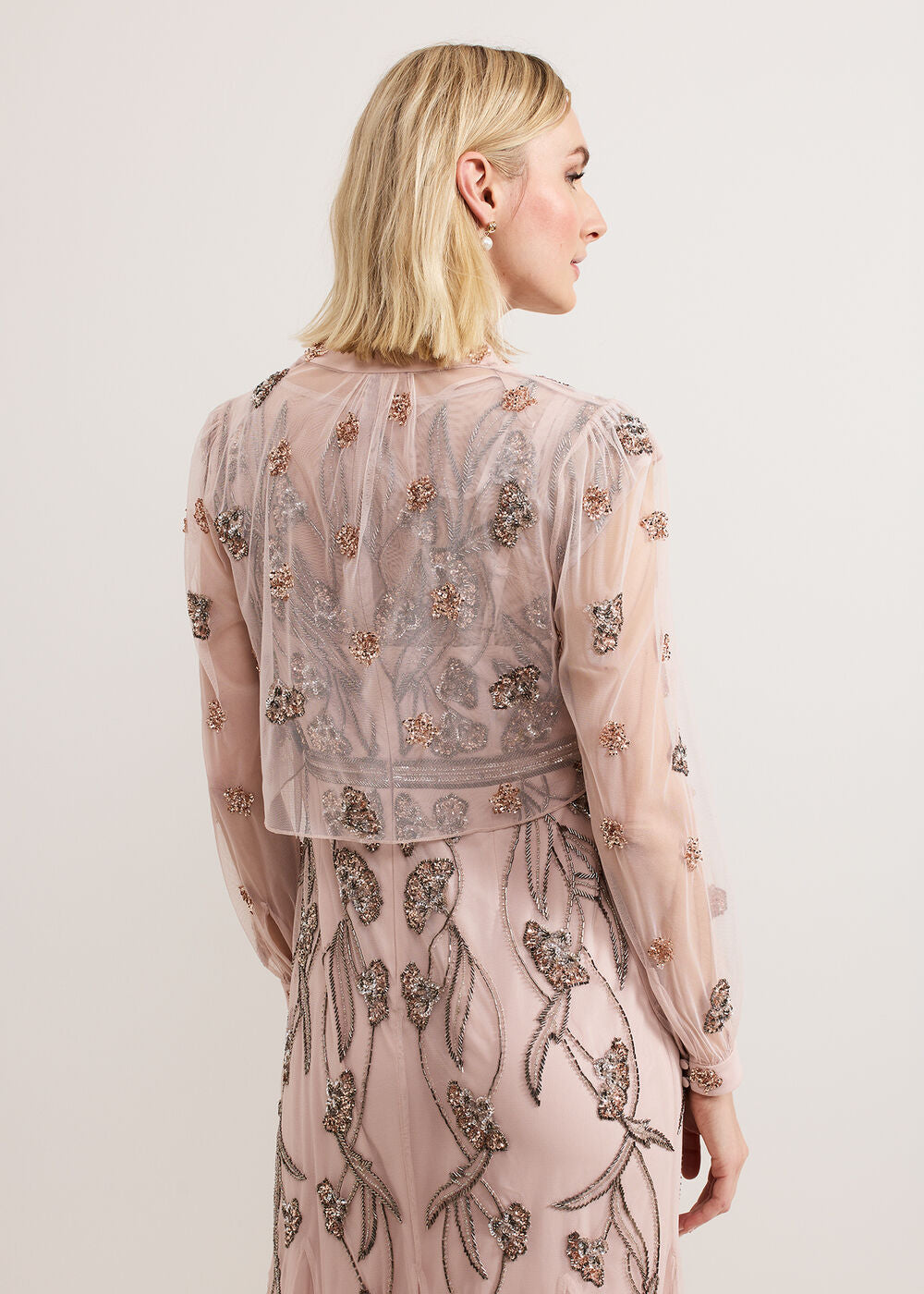 Evonne Cover Up Pale Pink