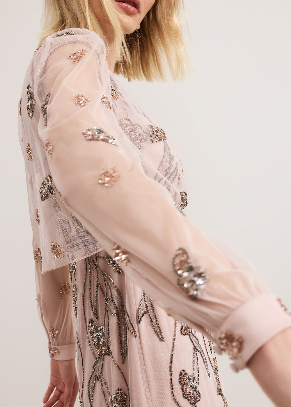 Evonne Cover Up Pale Pink