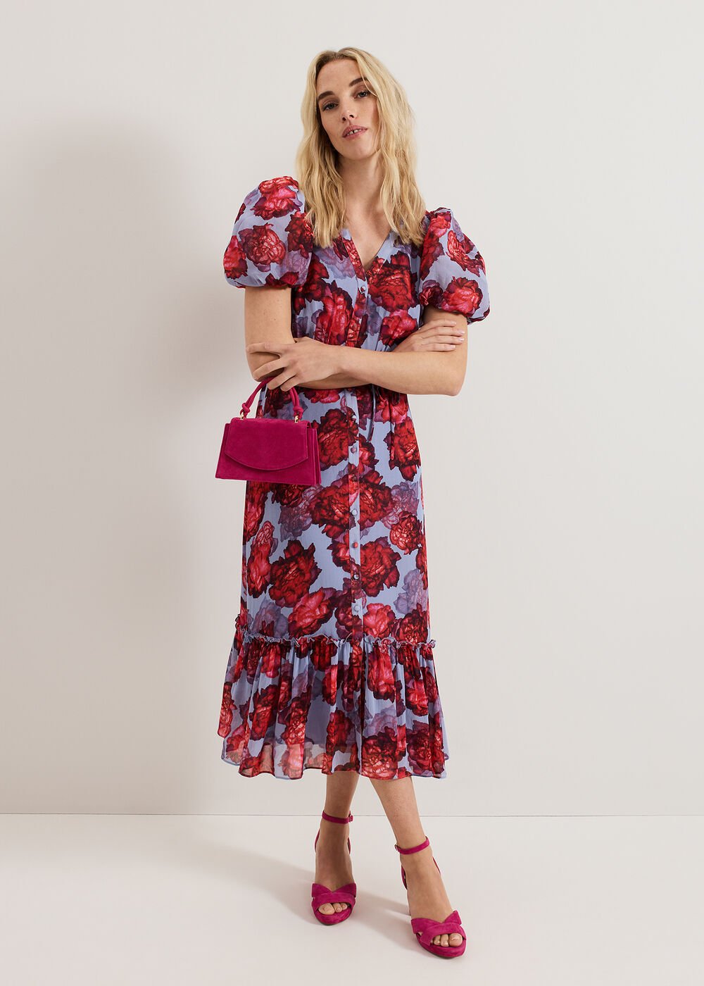 Francesca Midi Dress Multi