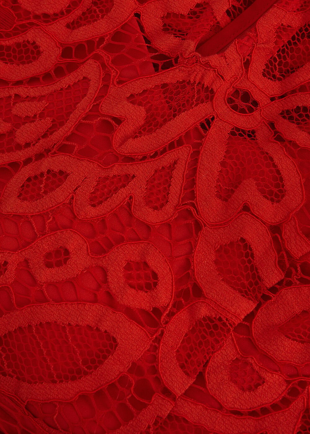 Lula Lace Dress Red