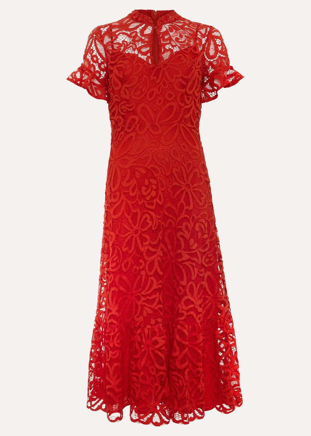Lula Lace Dress Red