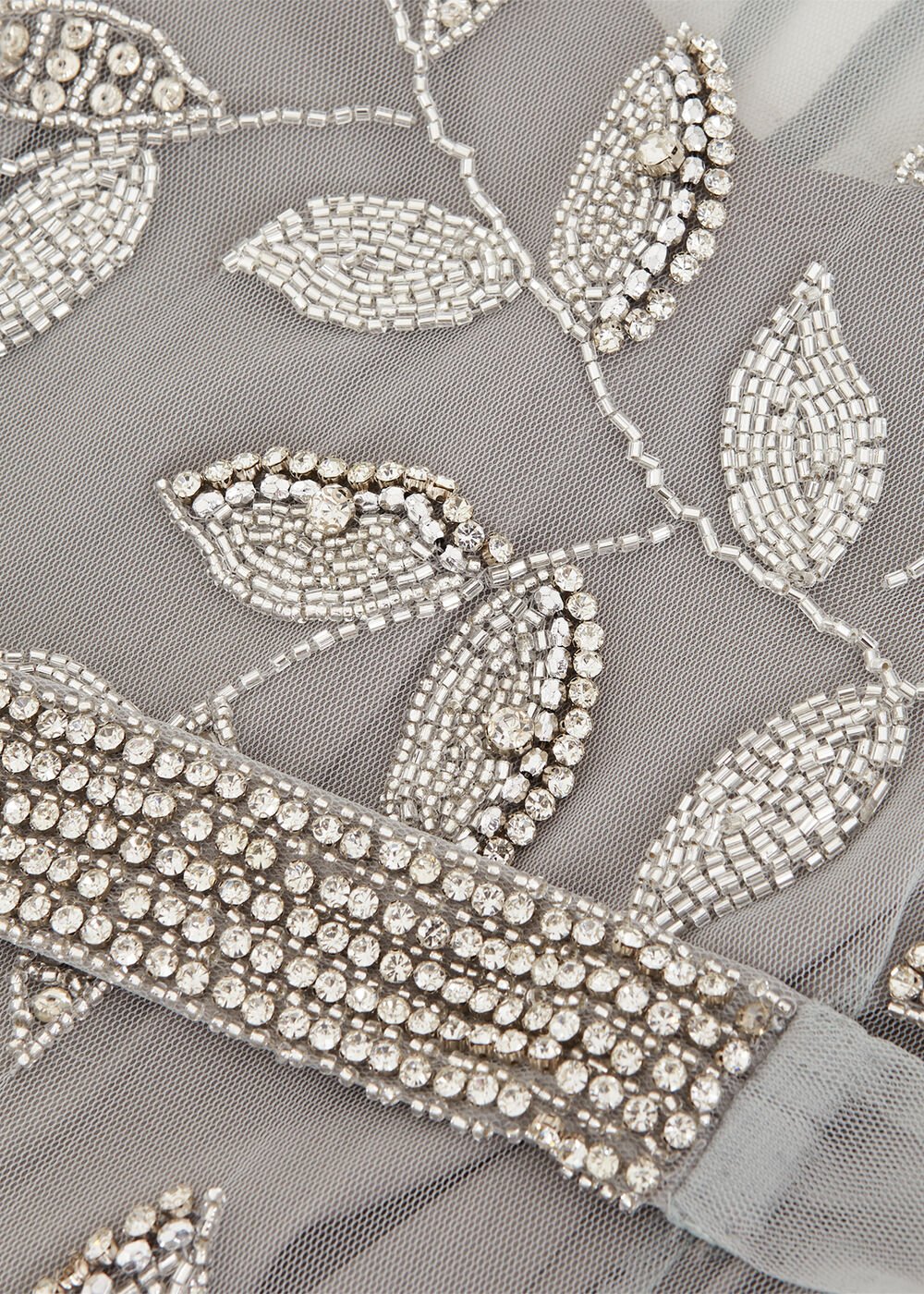 Trish Beaded Dress Eau De Nil