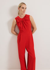 Saffron Jumpsuit Red