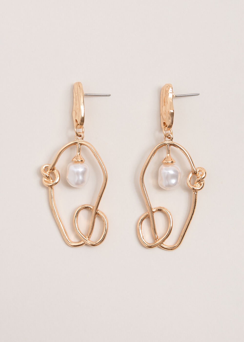 Pearl Earrings Gold