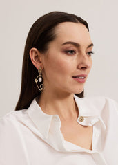 Pearl Earrings Gold