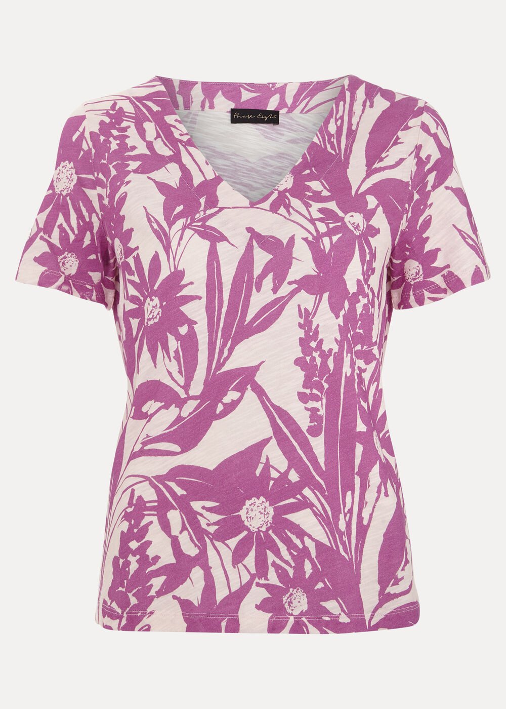 Alice Floral Top Purple