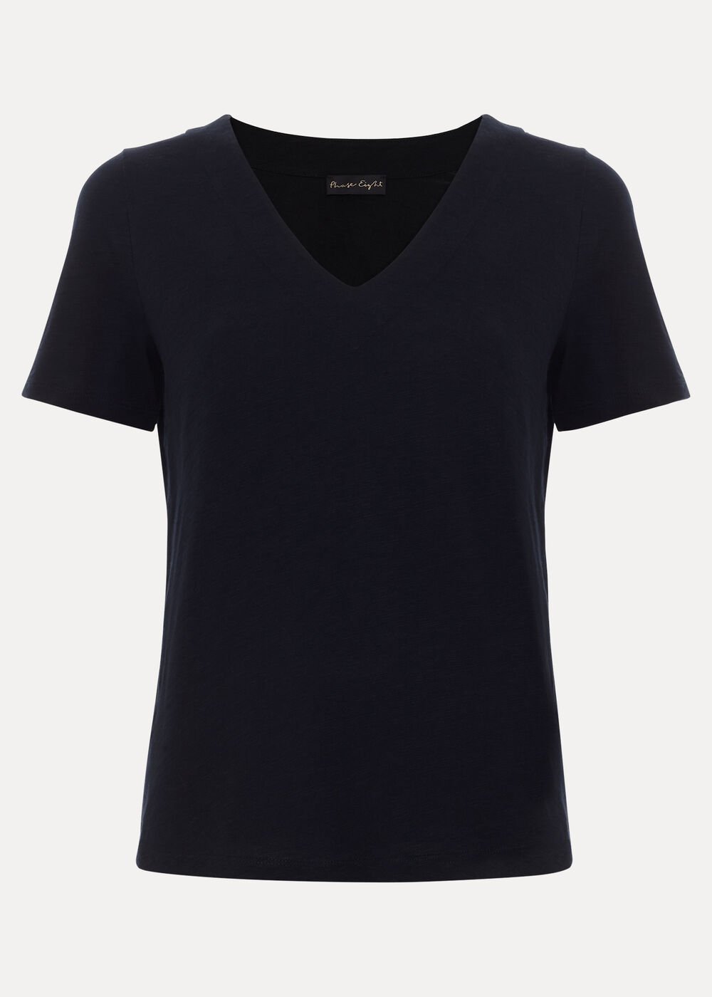 Elspeth Navy V Neck Top Navy
