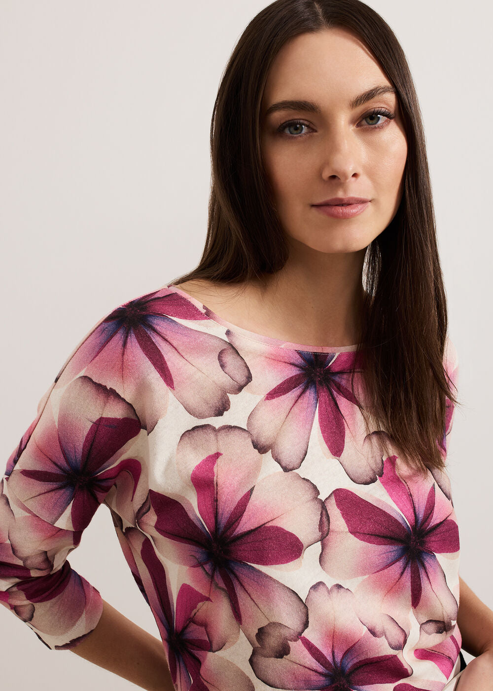 Nori Linen Top Multi