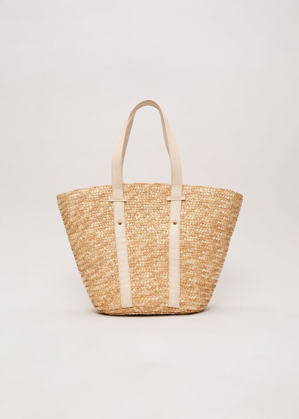 Straw Shoulder Bag Natural