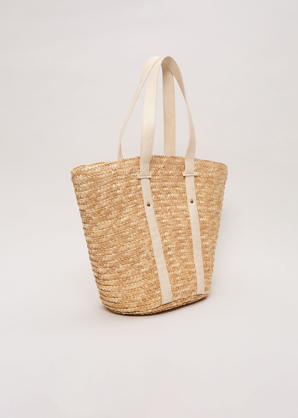 Straw Shoulder Bag Natural