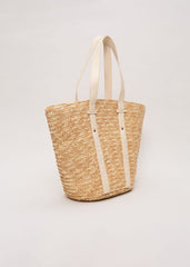 Straw Shoulder Bag Natural