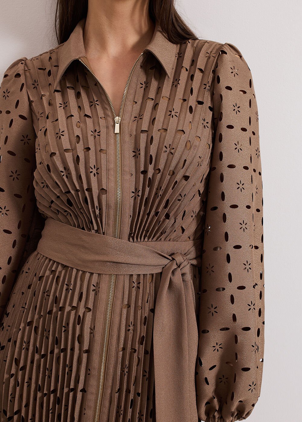 Ryley Cut Out Dress Neutral