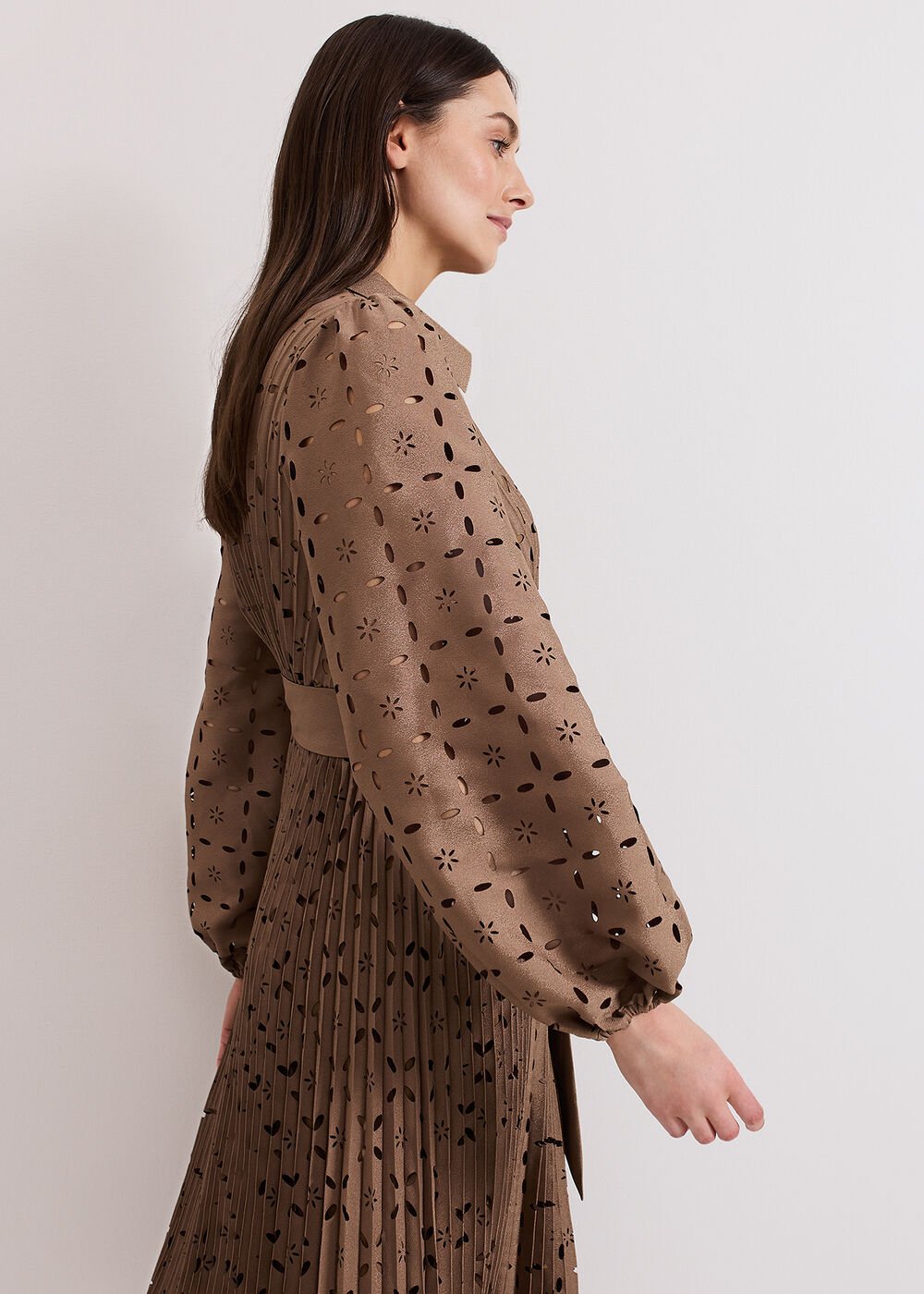 Ryley Cut Out Dress Neutral