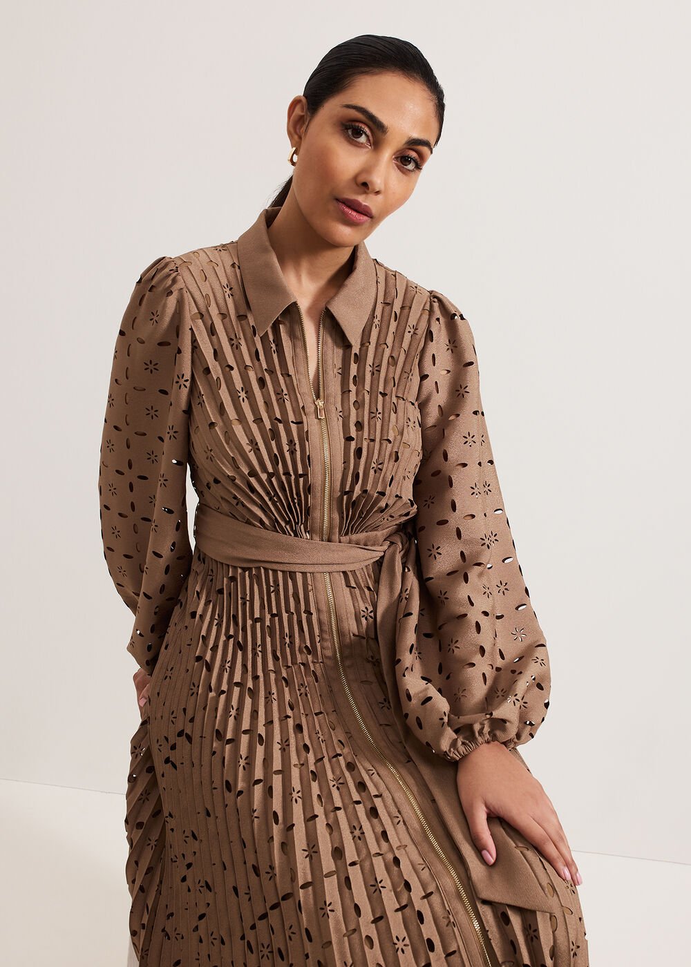 Petite Ryley Dress Neutral