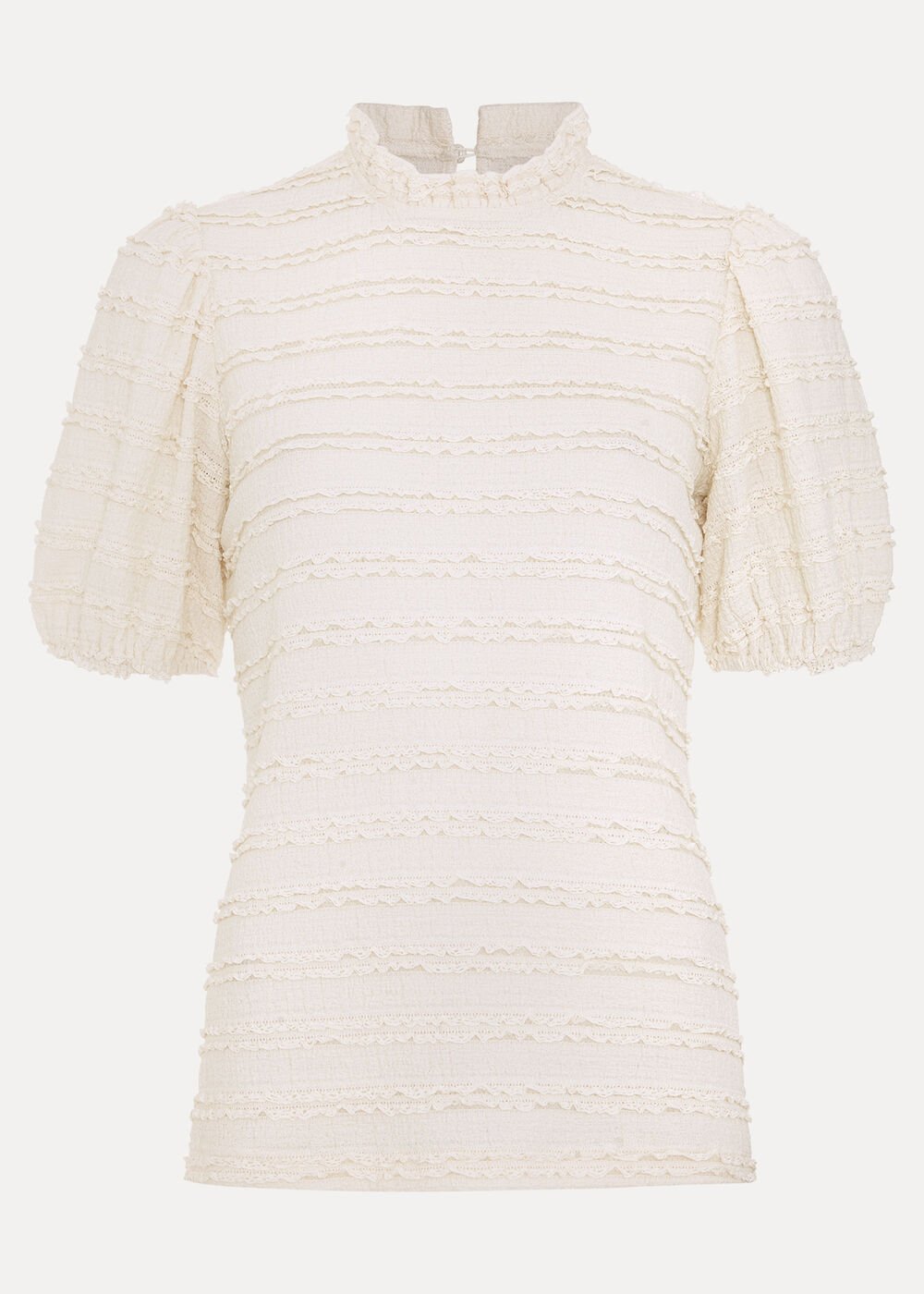 Samiha Lace Top Cream