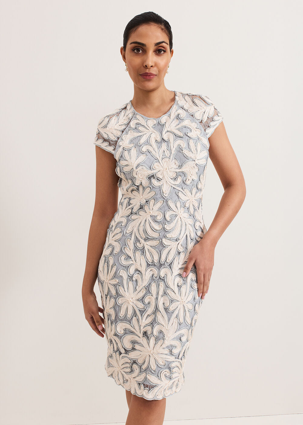Petite Karima Dress Eau De Nil