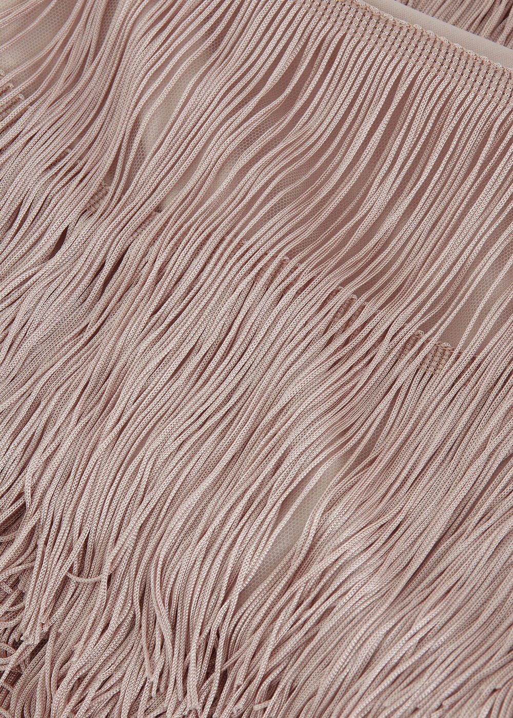 Amity Fringe Dress Latte
