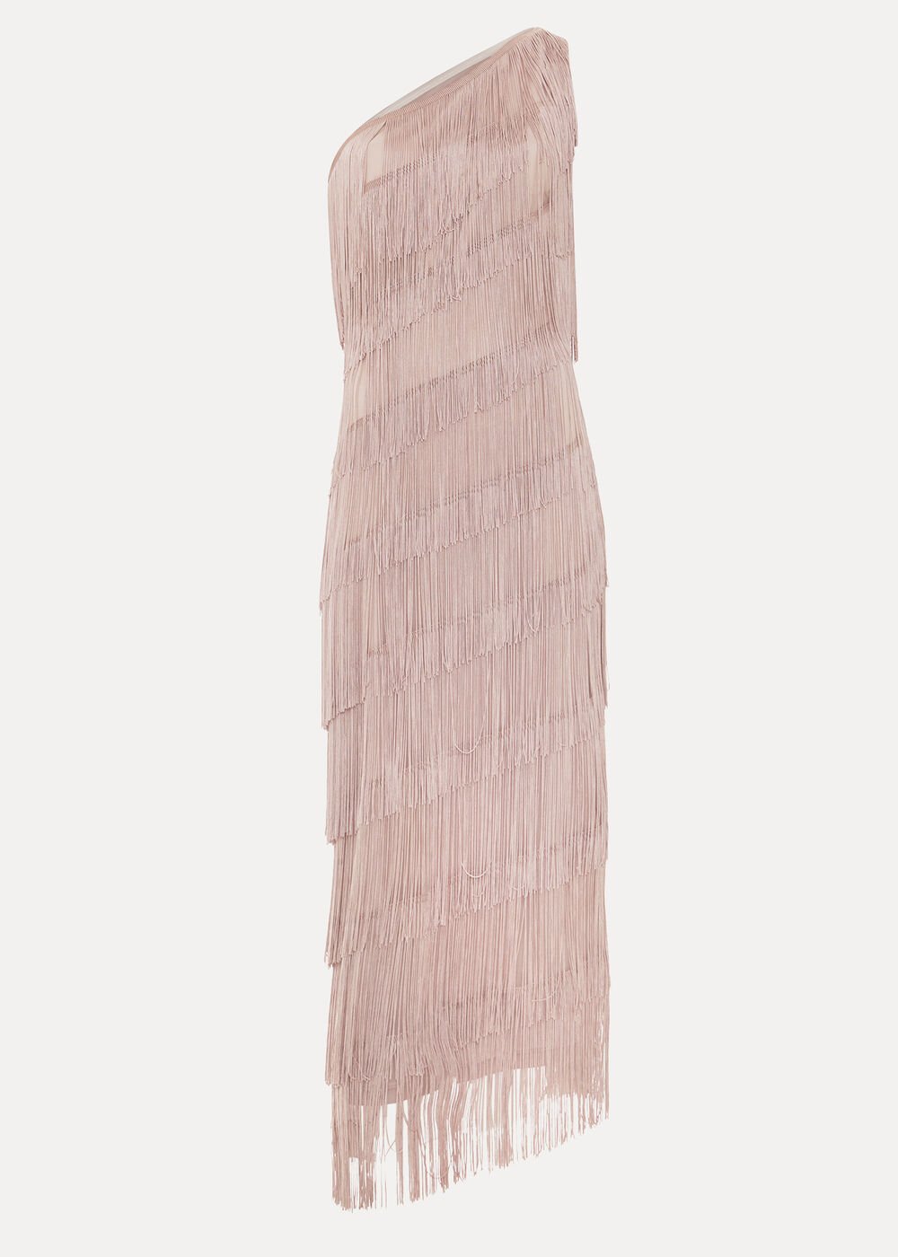 Amity Fringe Dress Latte