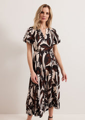 Zarah Printed Dress Multi