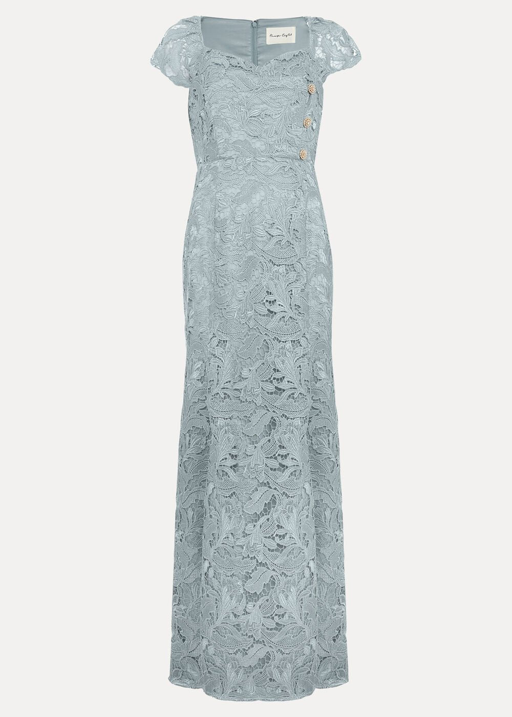 Phia Tux Lace Dress Eau De Nil