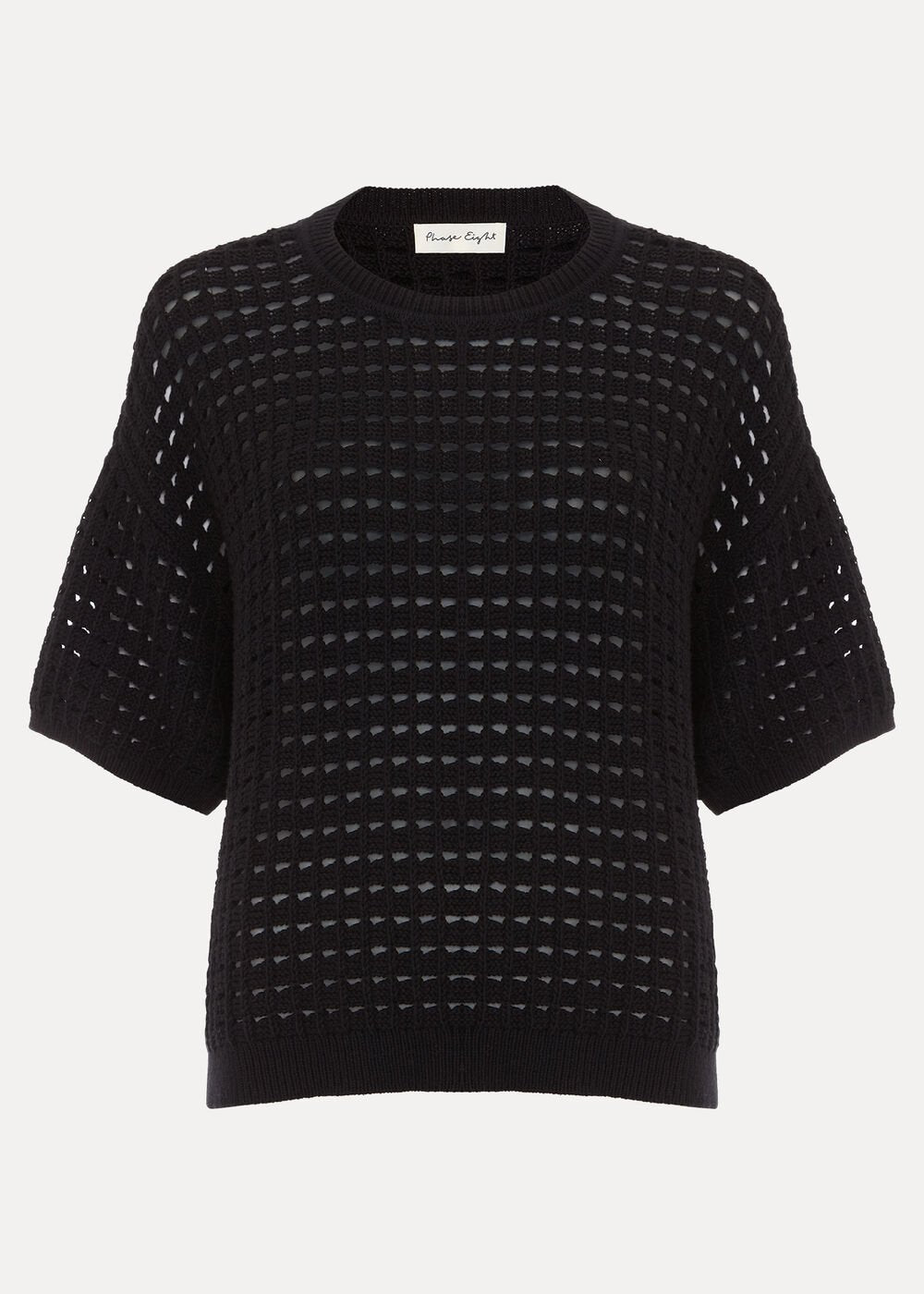 Jamelia Boxy Knit Black