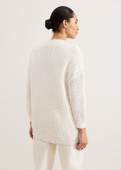 Antonia Stitch Cardi Ivory