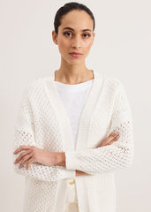 Antonia Stitch Cardi Ivory