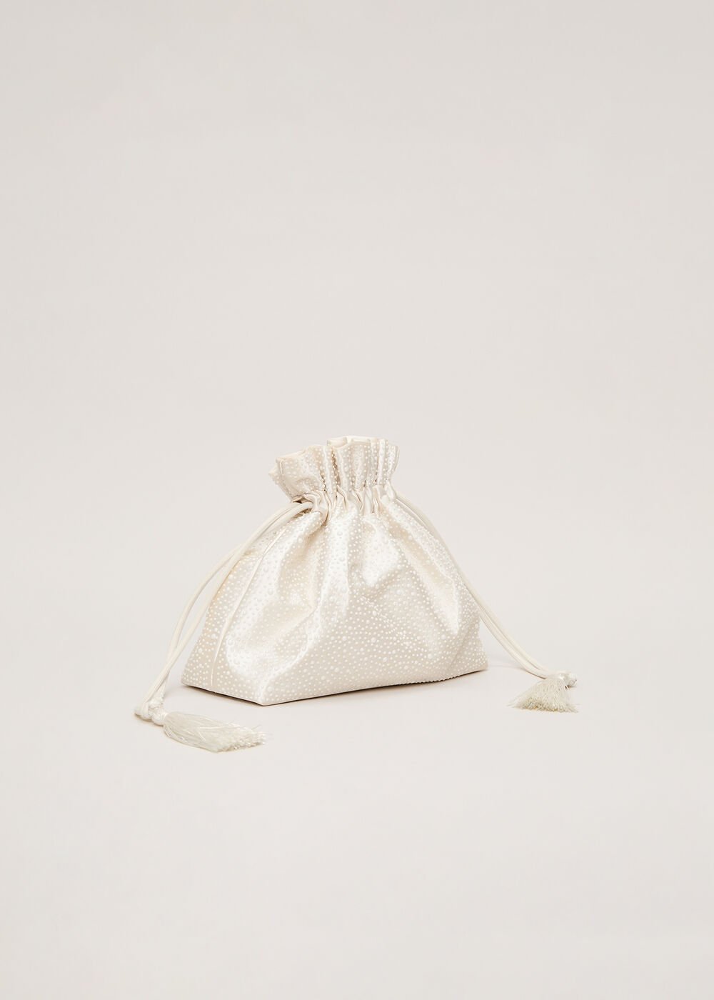 Pearl Clutch Ivory