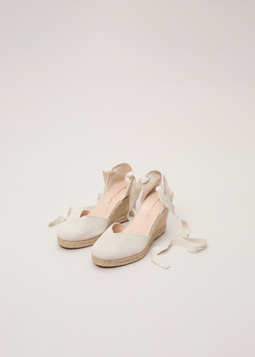 Wedge Espadrille Ivory