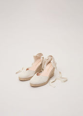 Wedge Espadrille Ivory