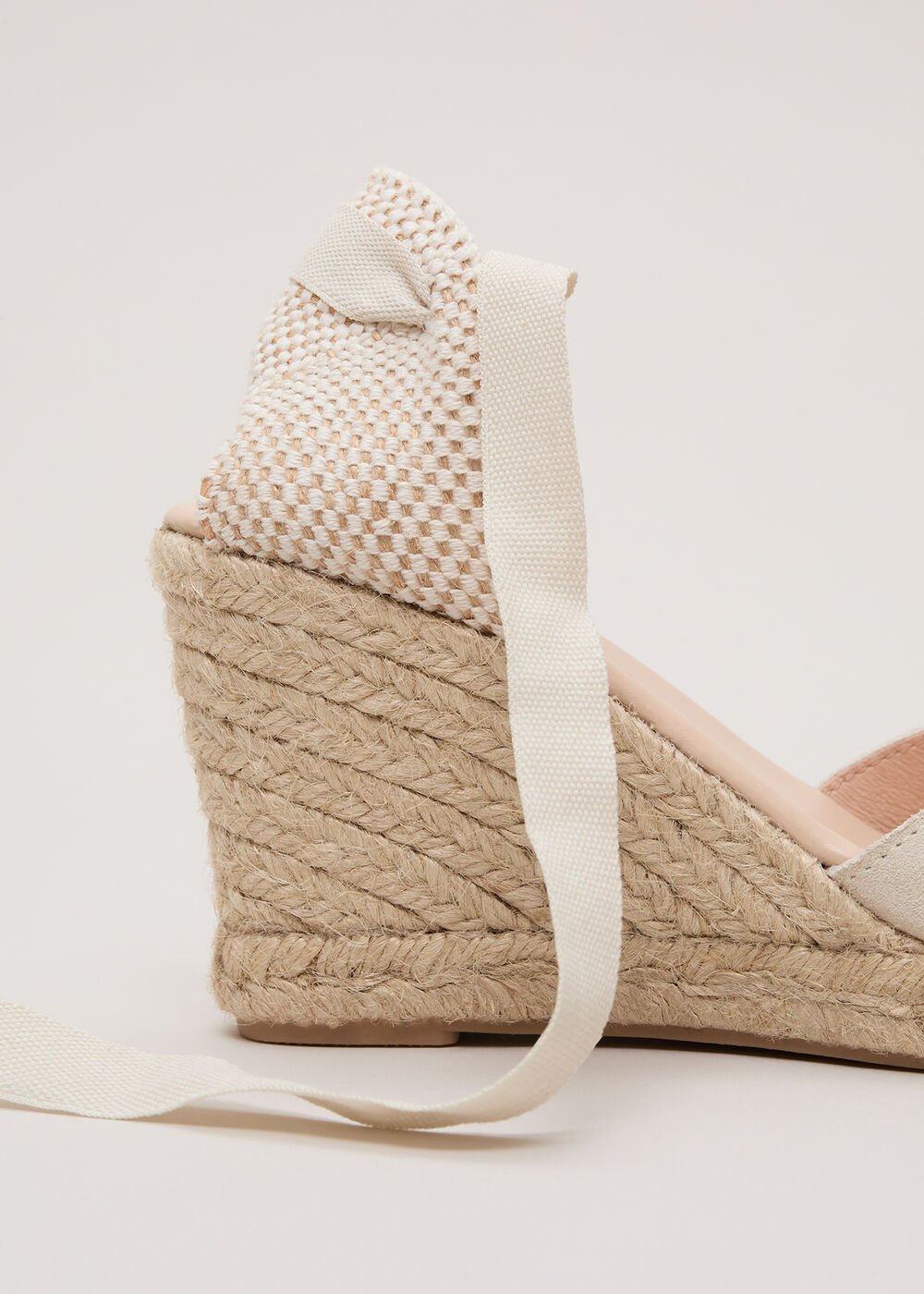Wedge Espadrille Ivory
