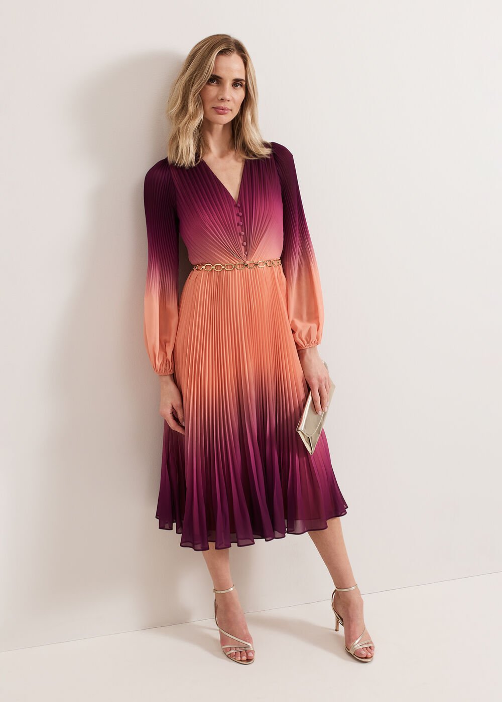 Mira Ombre Dress Multi