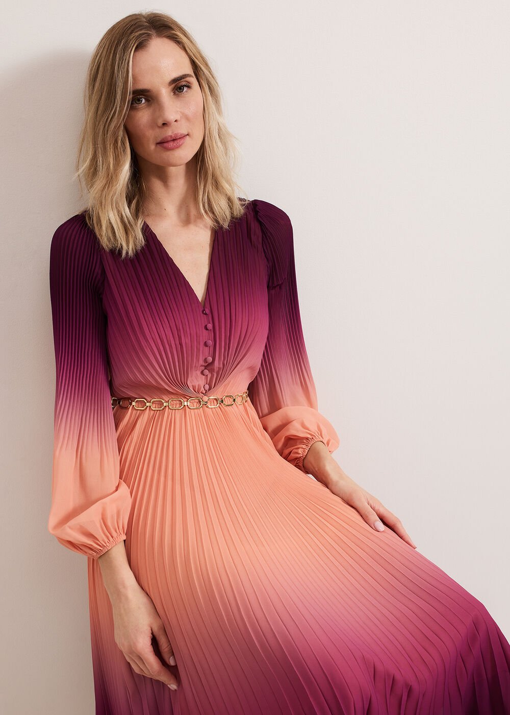 Mira Ombre Dress Multi