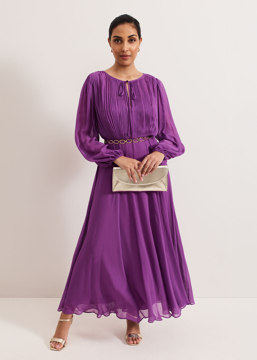 Petite Amal Dress Purple