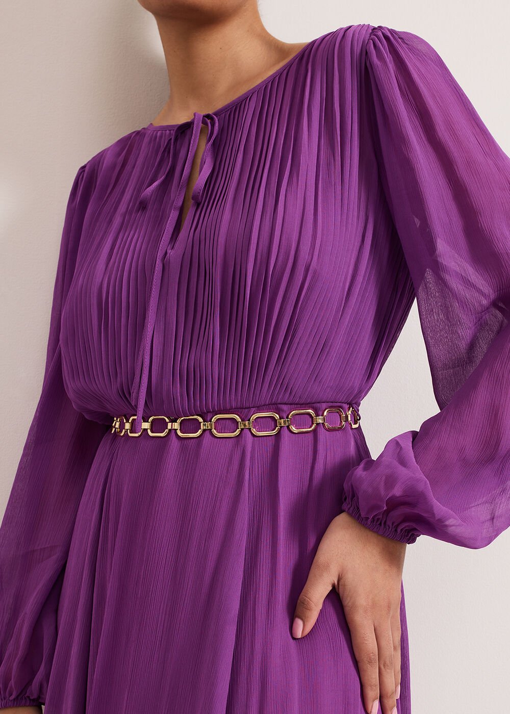 Petite Amal Dress Purple