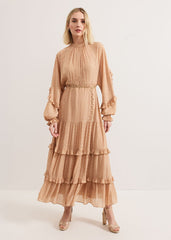 Priscilla Maxi Dress Pale Pink