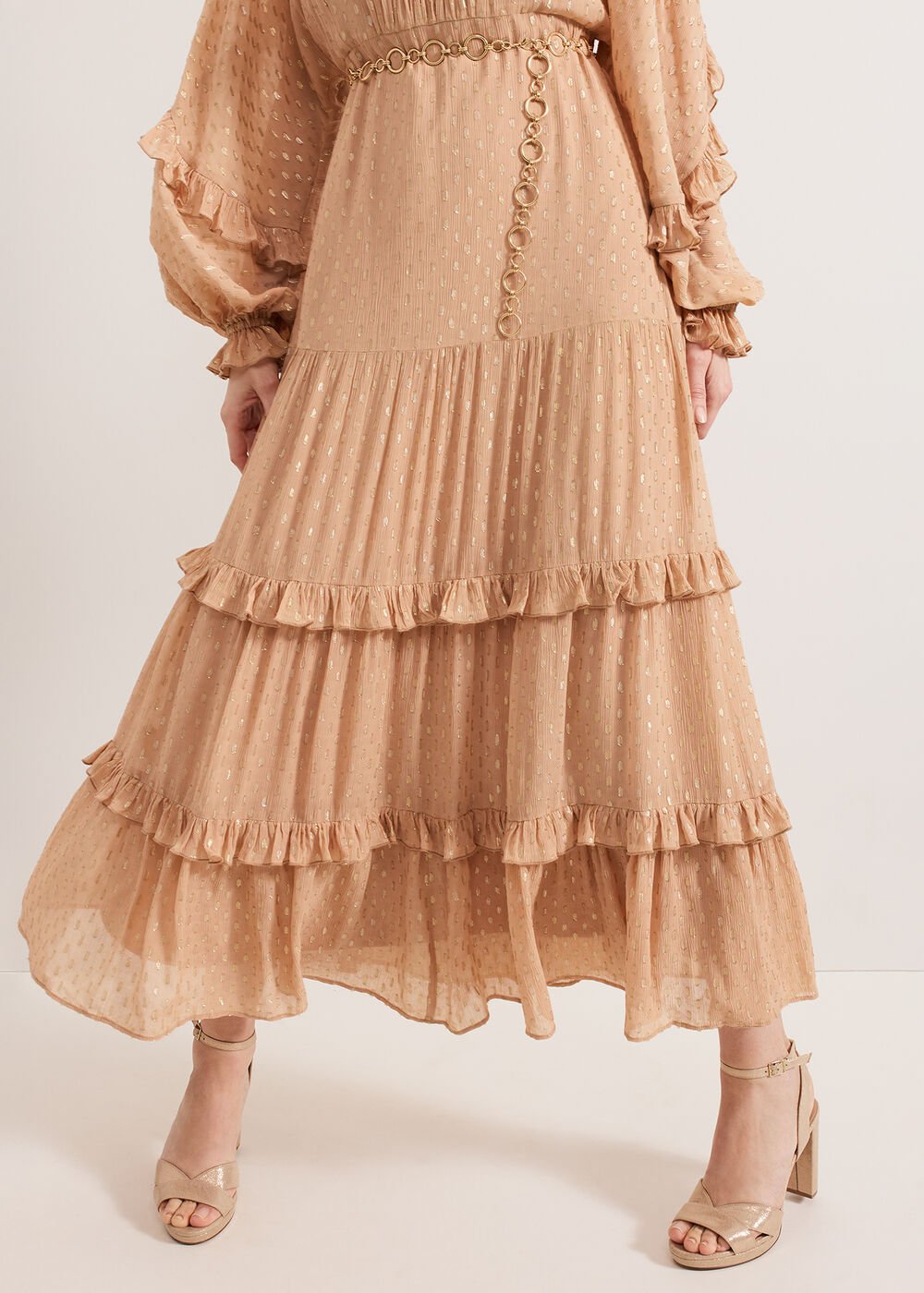 Priscilla Maxi Dress Pale Pink