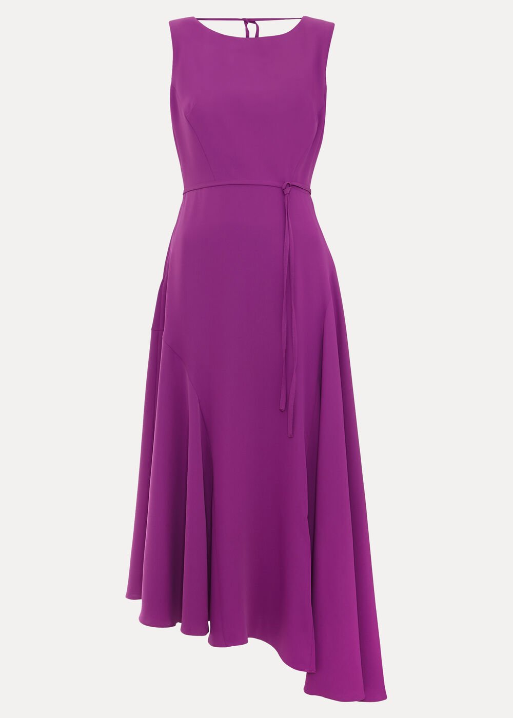 Maya Plain Dress Purple