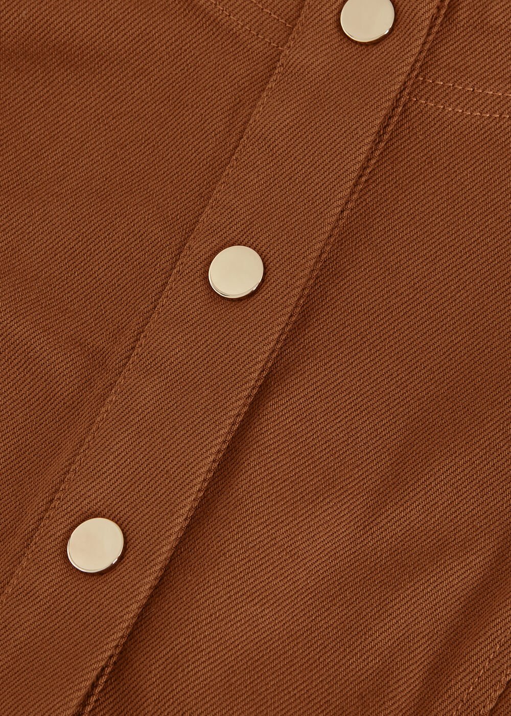 Janah Denim Dress Brown