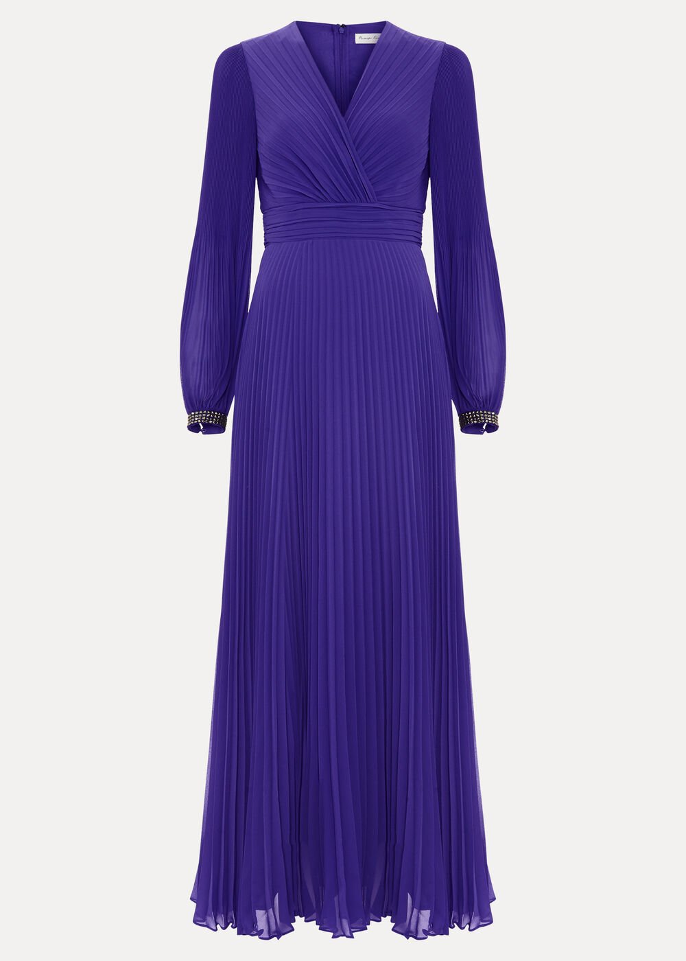 Petite Beaded Dress Purple