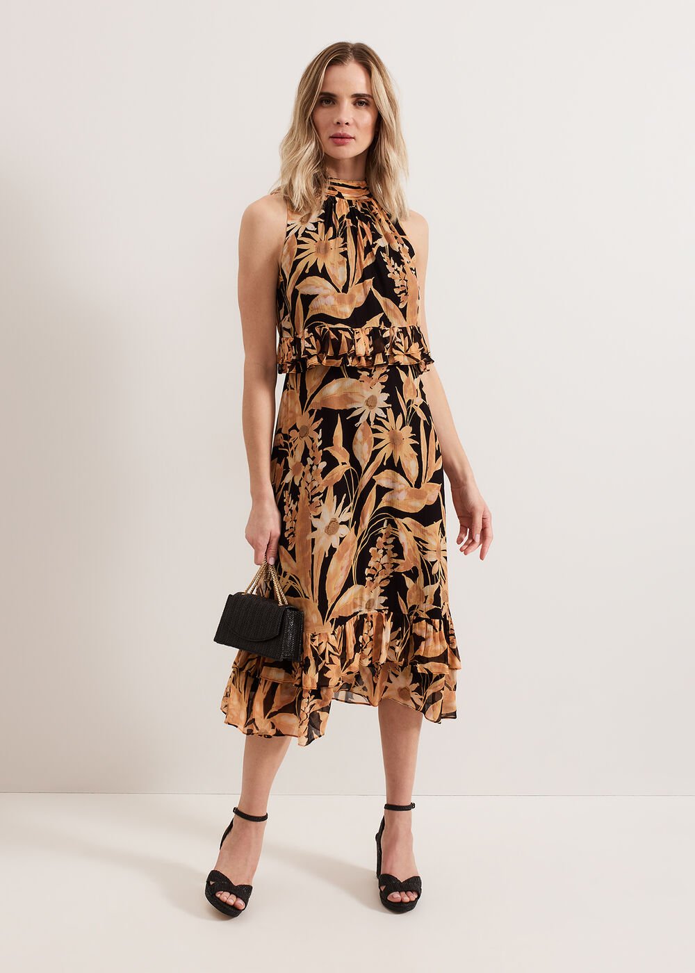 Alma Printed Dress Multi