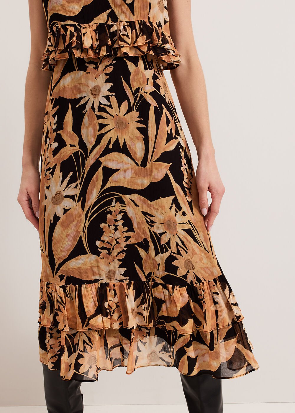 Alma Printed Dress Multi