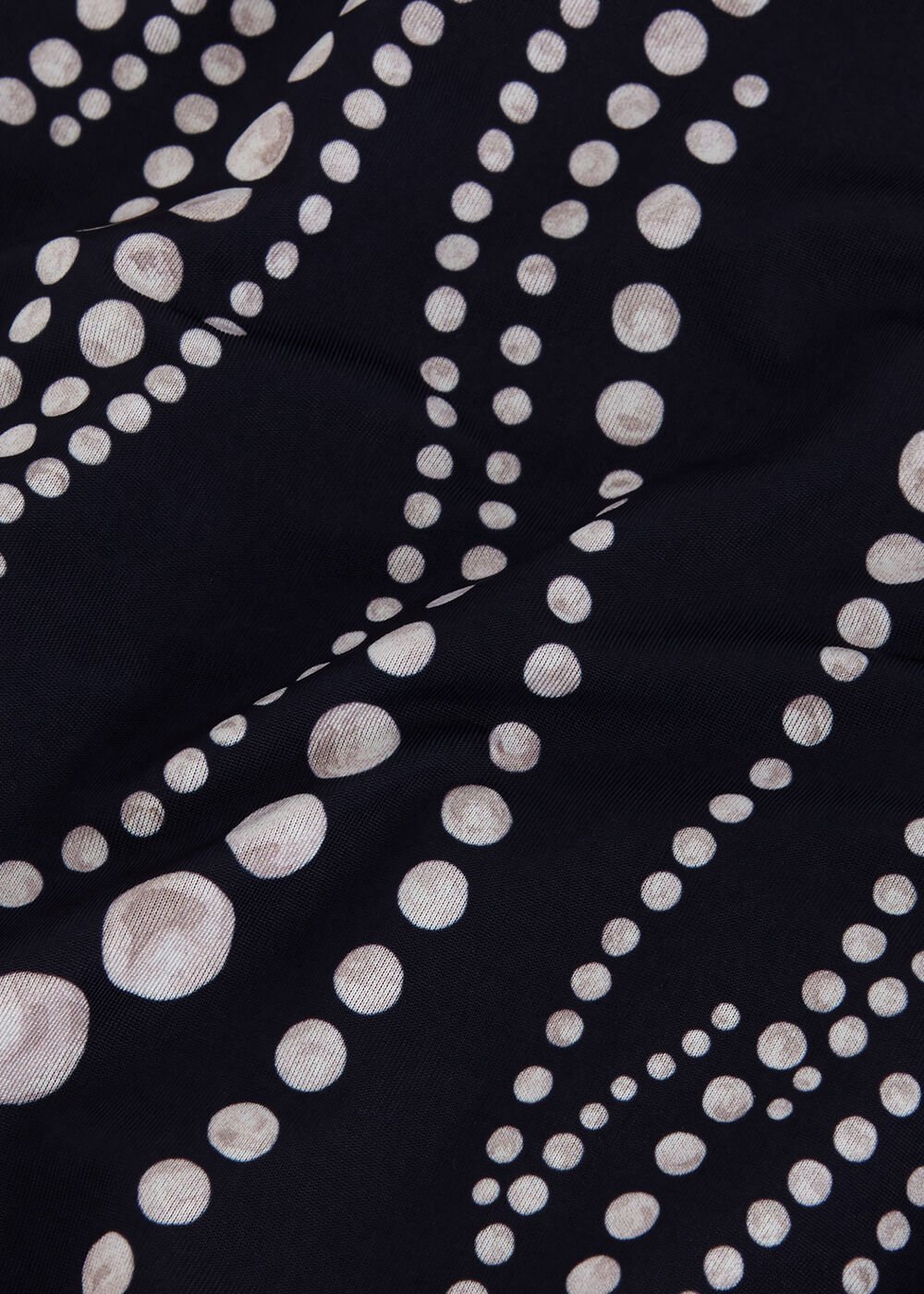 Josey Pearl Dress Navy/Ivory