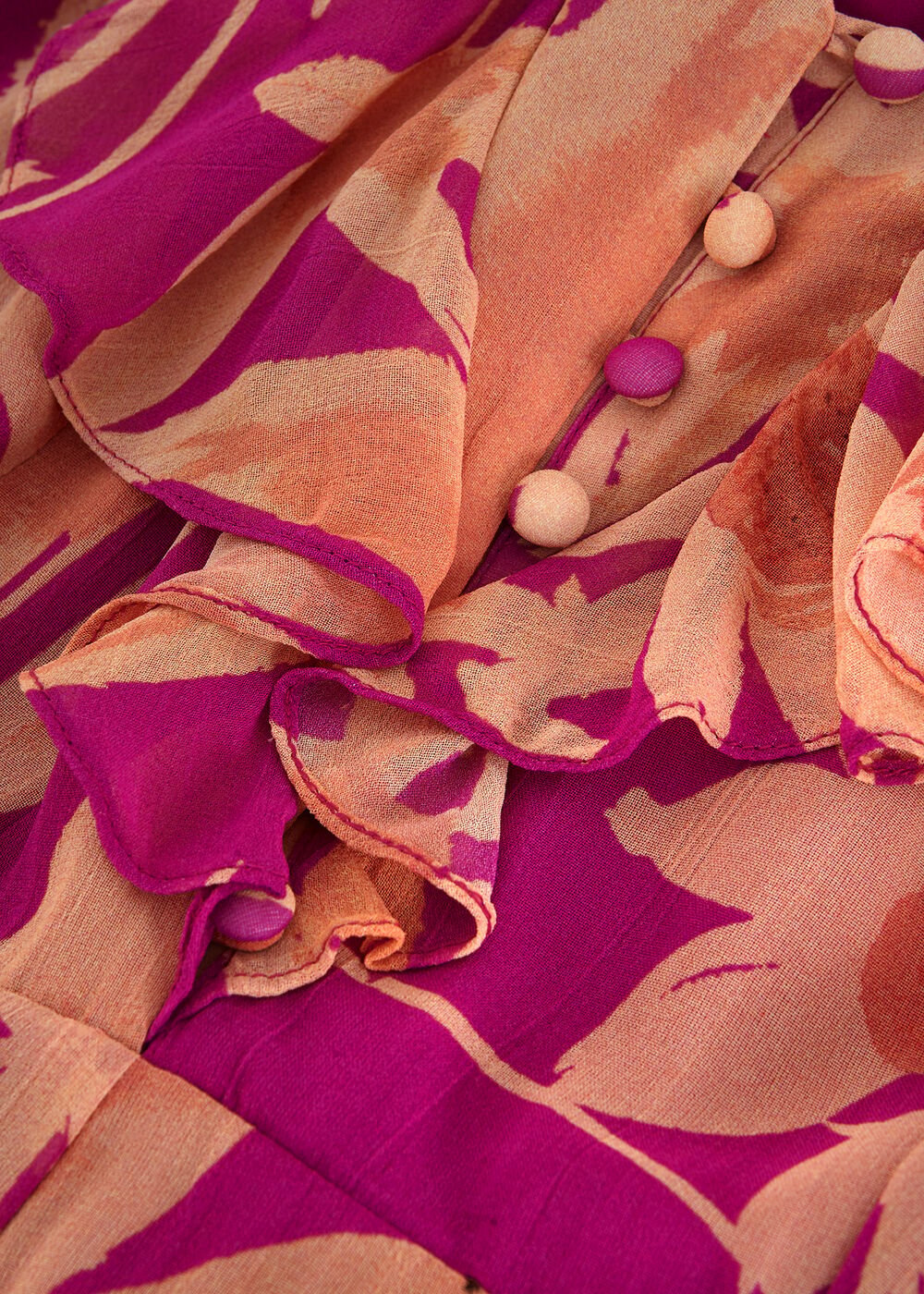 Dinara Printed Dress Pink