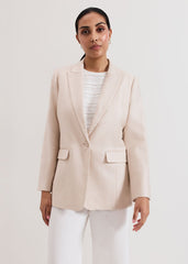 Amble Petite Blazer Stone