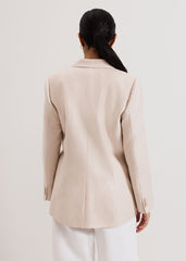 Amble Petite Blazer Stone