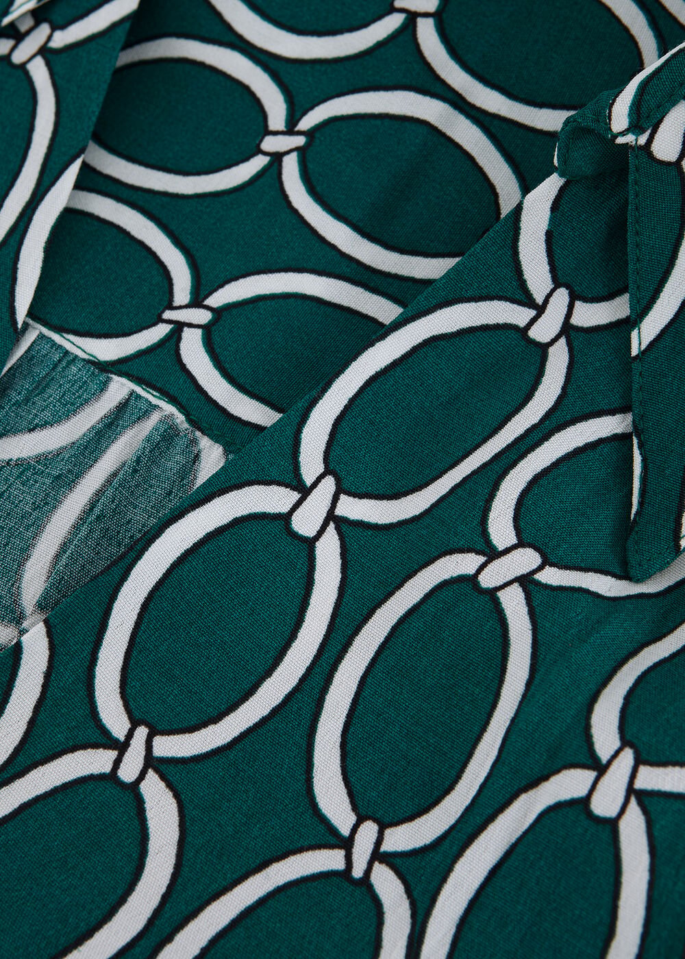 Tiered Midi Dress Green