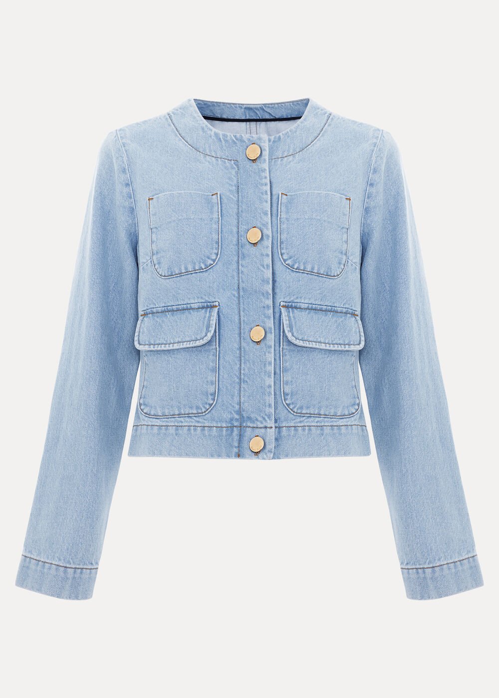 Ripley Denim Jacket Mid Wash